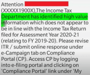 Income Tax Notice 