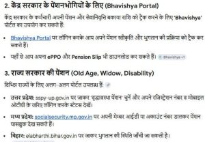 Pension Portal in Pension