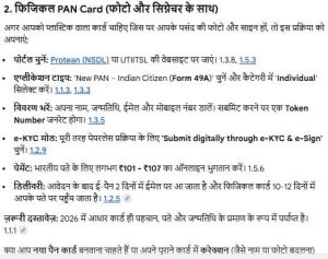 Apply Online PAN Card 2026