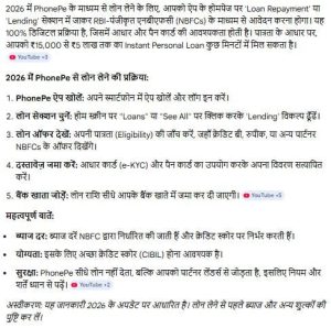 Phonepe se loan 2026
