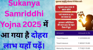 Sukanya Samriddhi Yojna 2025